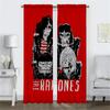 Partition Ramones Modern Living Room Curtains for Camera Shades Home Interior Curtains 2 Pieces Tulle for Bedroom Window Curtain