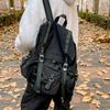 Schoolbag Casual Large Capacity Multi-Pocket Backpack Male Korean Version Niche Premium Travel Backpack Light Commuter Schoolbag Female