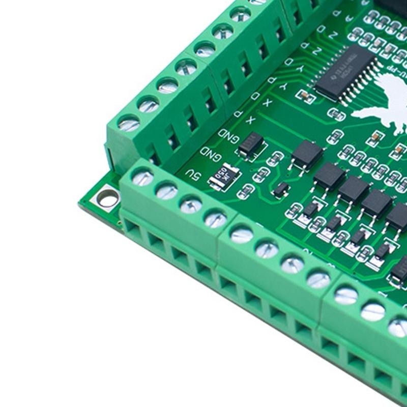 Plug Play Design Industrial USB Breakouts Board for 4 Axes Control 100Khz Pulse Motion Controller High Reliability