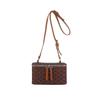 Korean version of high-end simple work commuter bag women's 2025 new fashion messenger small square bag retro box bag