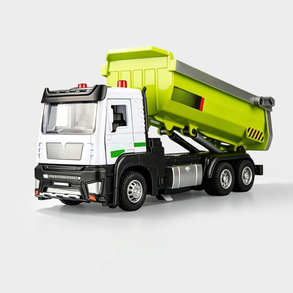 Plastic Water Truck Playset With Spray Function And Sound Effects For Children