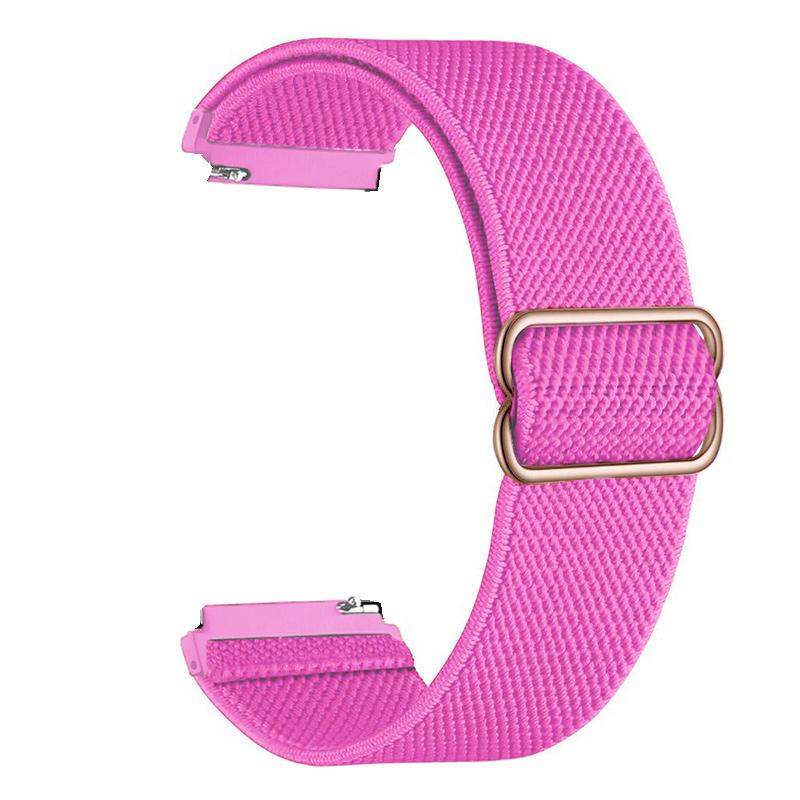 Nylon Strap for Samsung Galaxy Watch 7 FE 6 5 4/Gear S3 Adjustable Bracelet for Amazfit Balance 2/Bip 6 5/GTR 4/Active 2 3/GTS 4