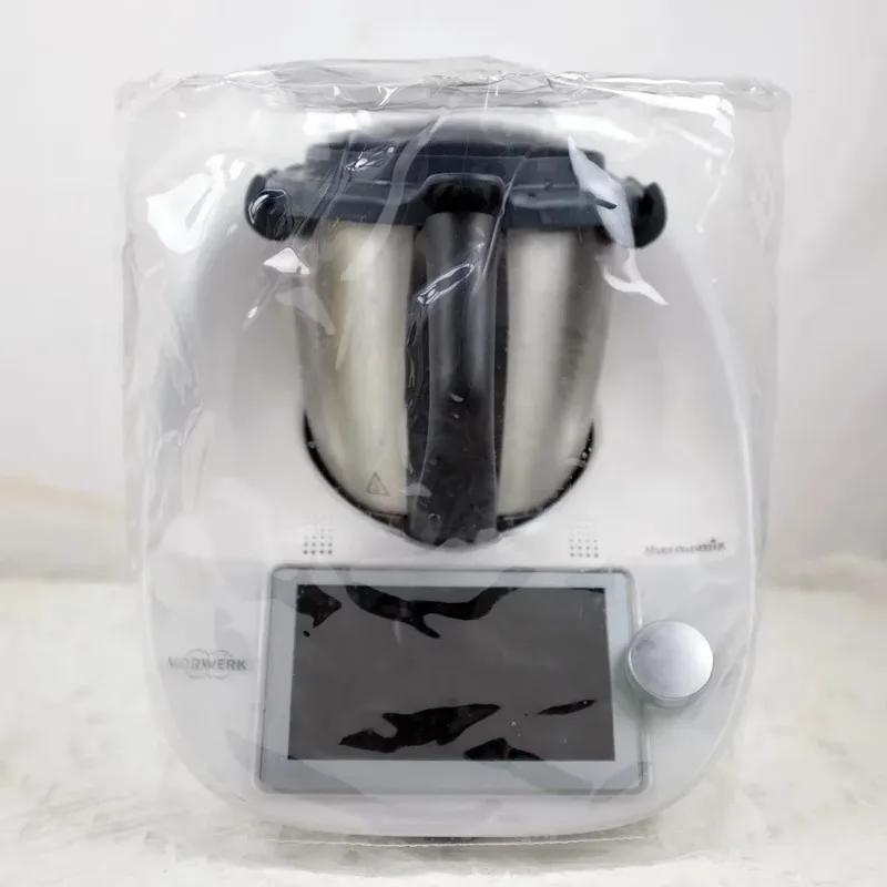Couvercle anti-poussière huileuse transparent, couvercle de protection tridimensionnel pour machine Thermomix TM5/TM6, robot de cuisine
