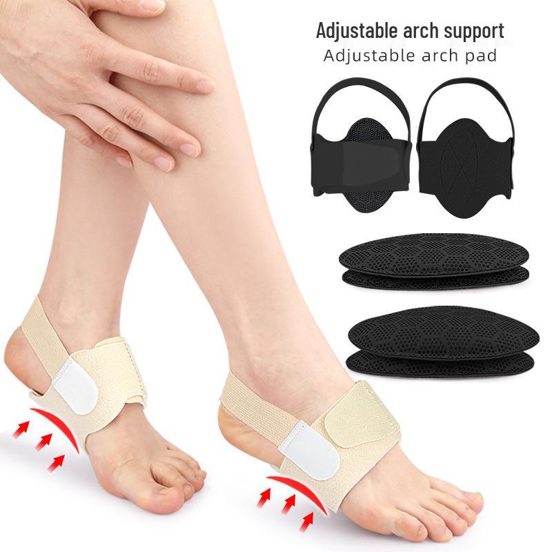 Adjustable Orthopedic Foot Arch Support Pads for Plantar Fasciitis