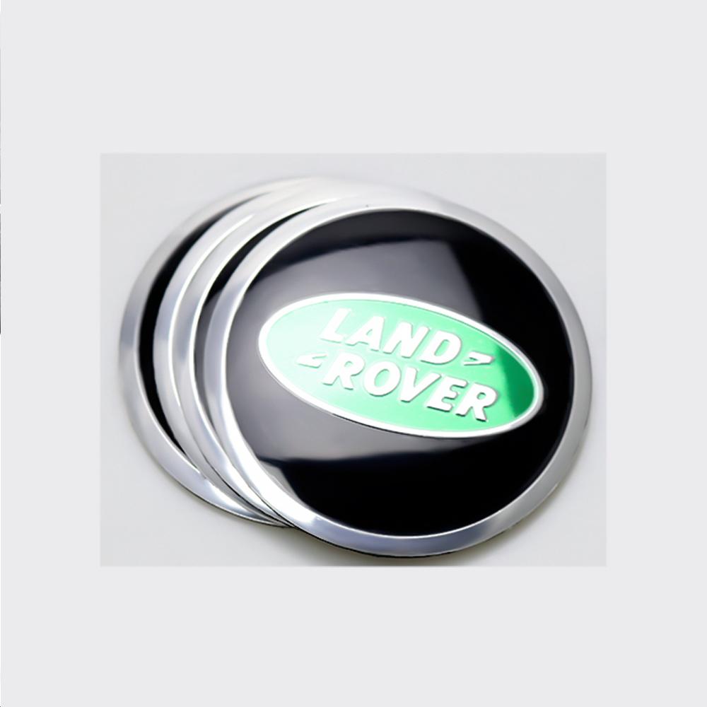 

4pcs 56mm Car Wheel Center Hubcap Sticker Auto Tire Hub Cap Decor Decal For Land Rover SVR Range Rover L322 L405 Sport Discovery