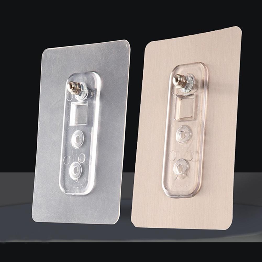 4/5PCS Non Punched Self-adhesive Screw Sticker Adhesive Strong Non Nail Wall Frame Fixing Screw Hook Storage Rack Fixing Tools