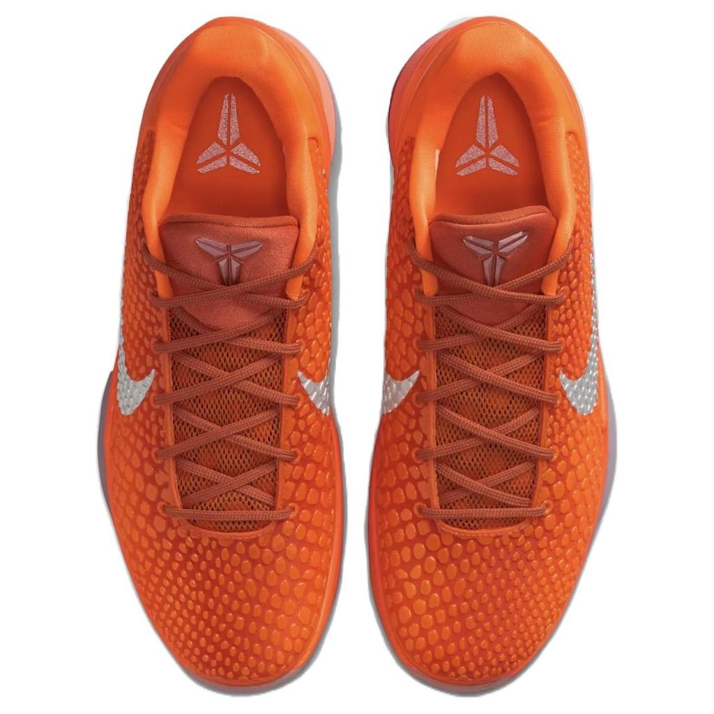 Nike Zoom Kobe 6 Protro Total Orange Unisexové tenisky Metalicko-stříbrná Kosmická hlína IH1871-800