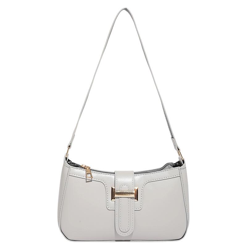 Retro Korean Chic Women's Shoulder Crossbody Bag - Textured, Stylish, High-Value, and Casual.