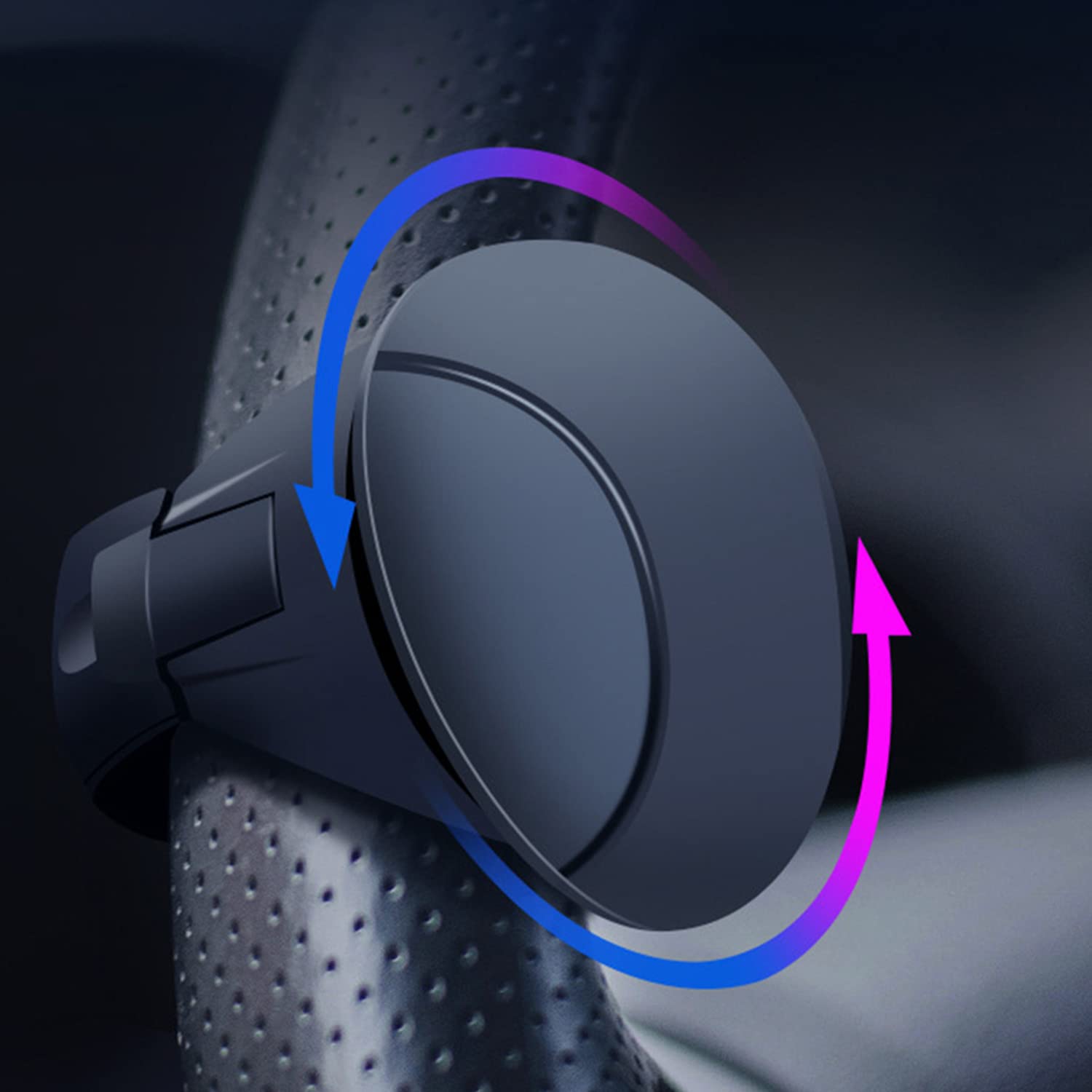 

Спиннер на руль, Товары для грузовиков, Автомобиль, Ручка, Бесшумные подшипники (черный) чёрный