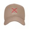 Classic Ripple XRP Ripple Red Baseball Cap Unisex Women Custom Adjustable Adult Bitcoin Dad Hat Hip Hop Snapback Hats Trucker Caps