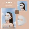 UPF 50+ Sun Protection Face Mask for Women Ice Silk Breathable UV Face Shield Mask Cover for Cycling Hiking Outdoor Sports