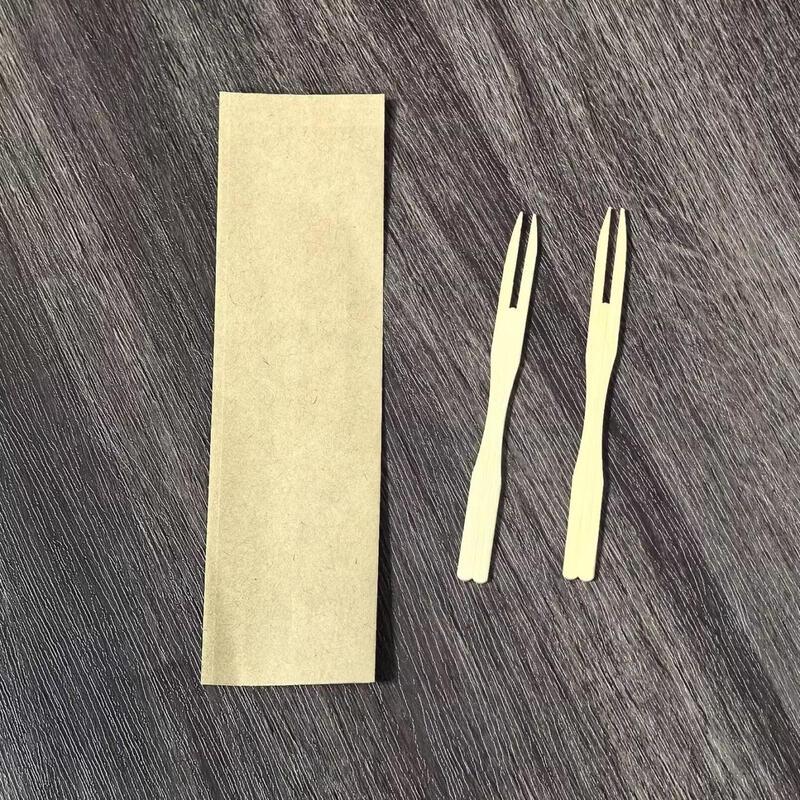 Qiwei Disposable Bamboo Forks