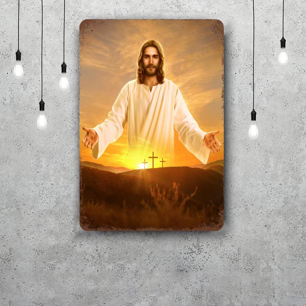 Jesu Metal Signs wall decor Vintage Tin Signs Captain Metal Poster Decor for Bar Pub Club Wall Decoration
