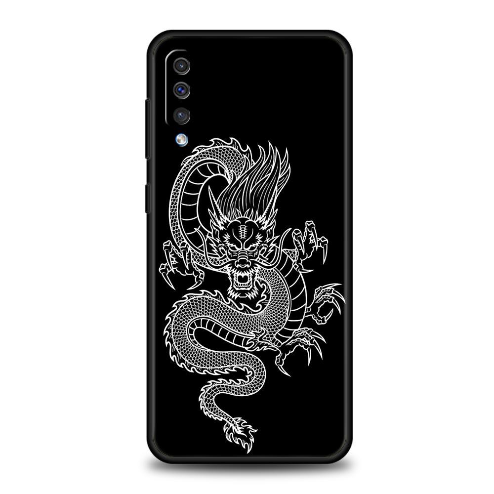 Dragon Fashion Phone Case For Samsung Galaxy A12 A32 A50 A70 A20E A20S A10 A10S A22 A30 A40 A42 A52 5G A02S A04s Silicone Cover