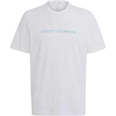 Letter Design Printed Pattern Round Neck Breathable Casual Short Sleeve T-Shirt Men T-Shirt White GR9990