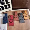 Magnetic for Magsafe Wireless Charge Leather Phone Case for Samsung Galaxy Z Fold 7 6 5 4 3 5G ZFold 7 Protective Bumper Cover