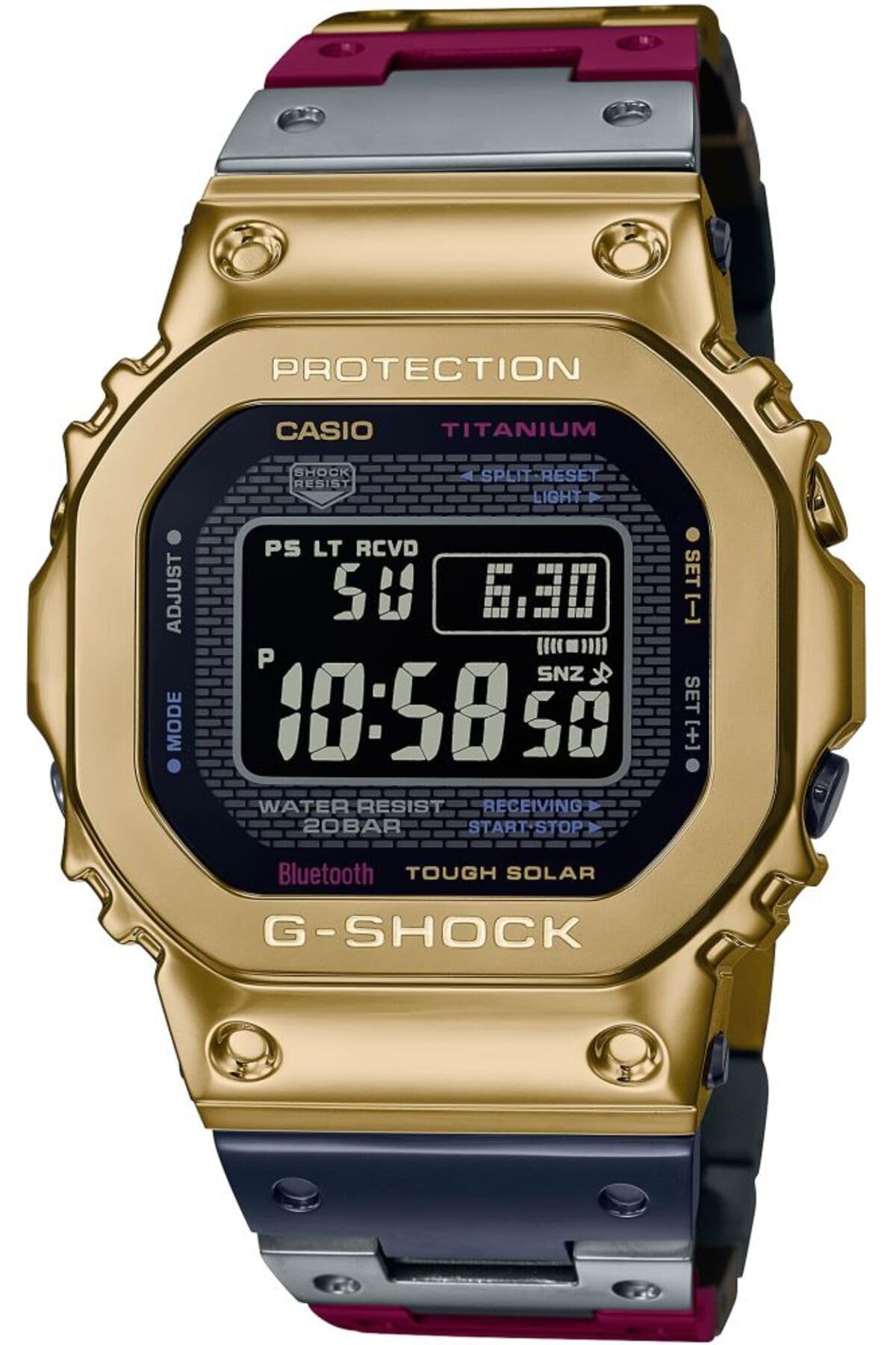 

Повністю металевий цифровий годинник Multicolor Overseas Model G-SHOCK GMW-B5000TR-9 Чоловічий G-Shock G-Shock []