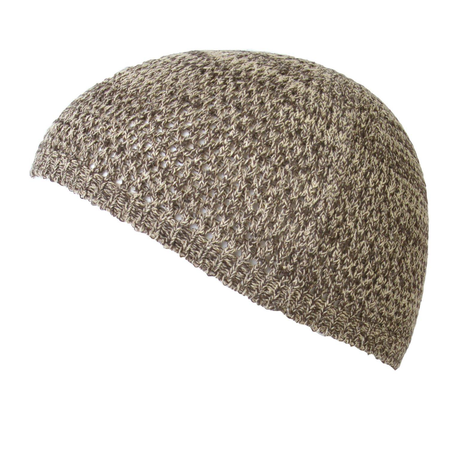 

CHARM Бесшовный шелковый исламский головной убор стрейч внутренний большой размер [Casual Box] Сделано в Японии [Размер L/Смешанный коричневый] Шапка,