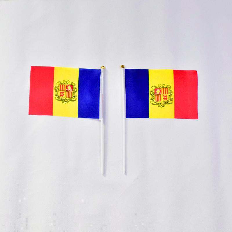 Andora 10 sztuk flag do machania 14*21 cm