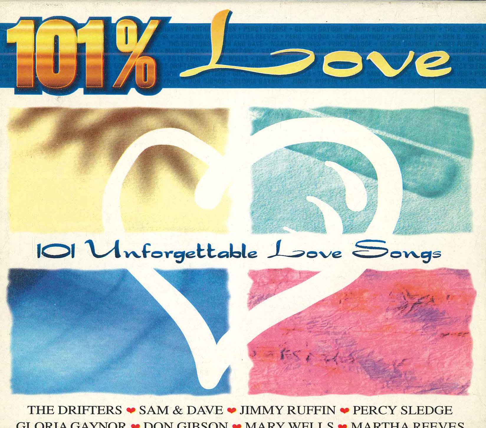 

CD VARIOUS - 101% Love ECD3155 K-TEL 1995 Non Japan Pop Used