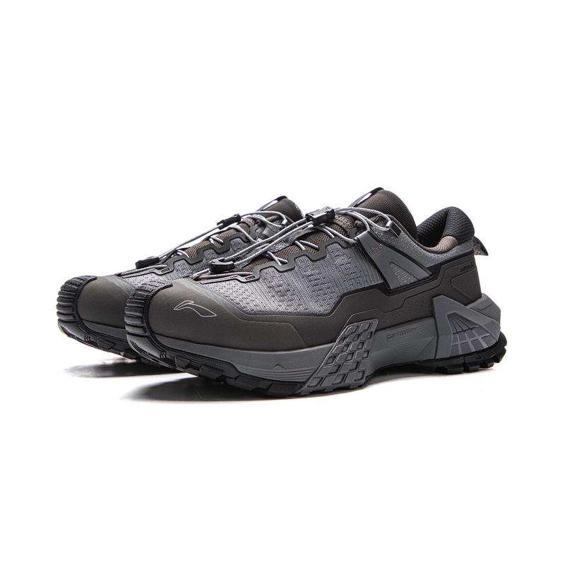 Li Ning Outdoor CF Tracing, Xingchuan Pro Cushioning Slip Resistant Abrasion Resistant Thermal Low top Hiking Shoes AHTU017-17