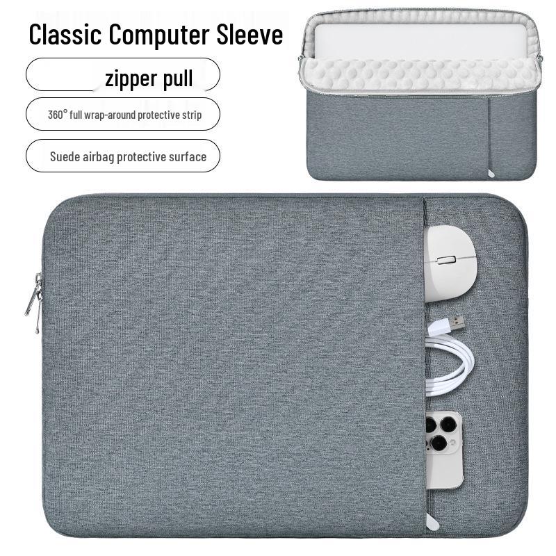 Stöttåligt Airbag Laptopfodral: 13, 14, 15.6, 17 tum Heltäckande skyddsfodral