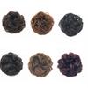Puntos Kobiety Elastyczna koka z włosów Przedłużanie kucyka Messy Falista Chignon Hairpiece Akcesoria