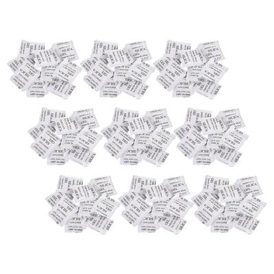100 Pcs Silica Gel Desiccant Packs Humidity Absorber Bags Moisture Absorbing Sachets Dehumidifier For Drawer Jewelry Earring