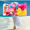 Personalized customized proof beach towel with Trolls pattern - soft, absorbent,quick-drying,perfect swimming,camping&bathing