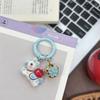 Chinese Style Horse Year Keychain Cute New Year Keyring  Girls' Schoolbag Pendant