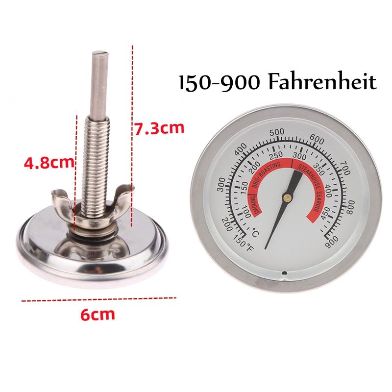 Stainless Steel BBQ Thermometer Meat Thermometer Temperature Meter Bbq Food Cooking Meat Gauge Kitchen Tools
