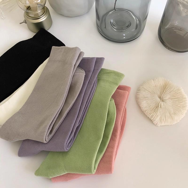 Pure Cotton Women's Postpartum Socks - Anti-Pilling, High Elasticity, Non-Binding, Boneless, Versatile Pile Socks.