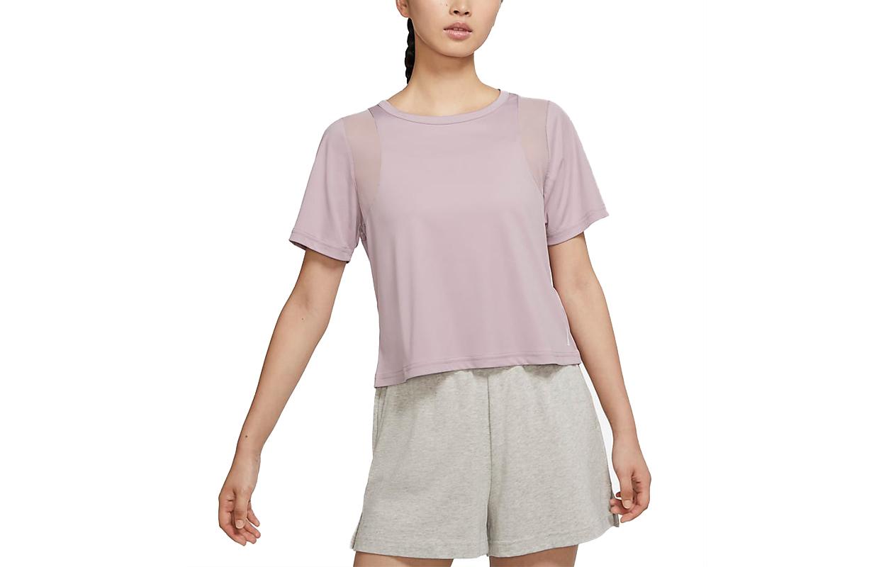 Nike Set in Sleeve T Shirt Women s Pink DJ6572-501 M