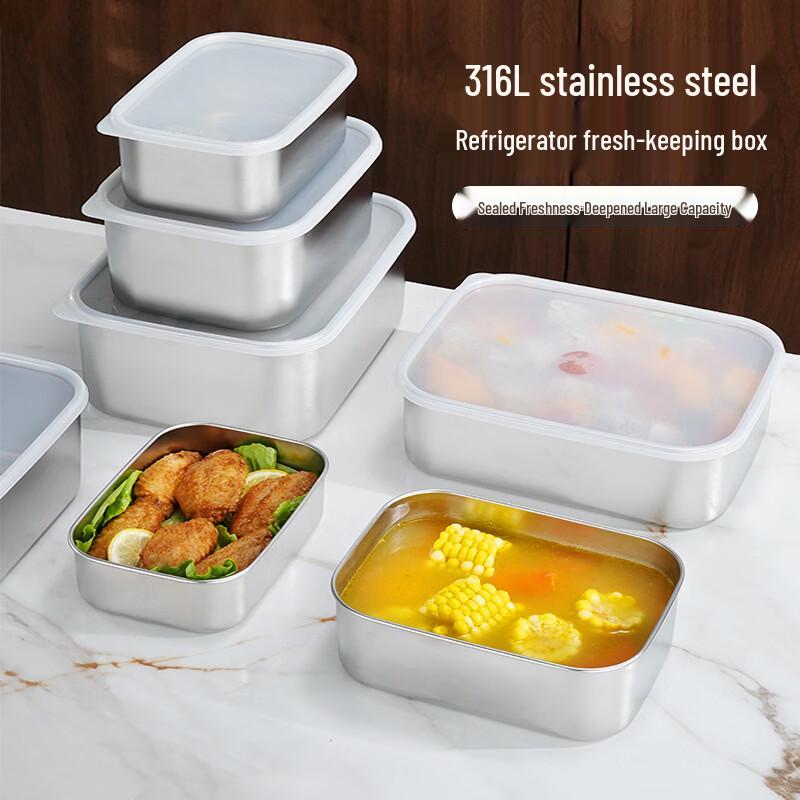 Yipan 316 Stainless Steel Food Storage Container Set