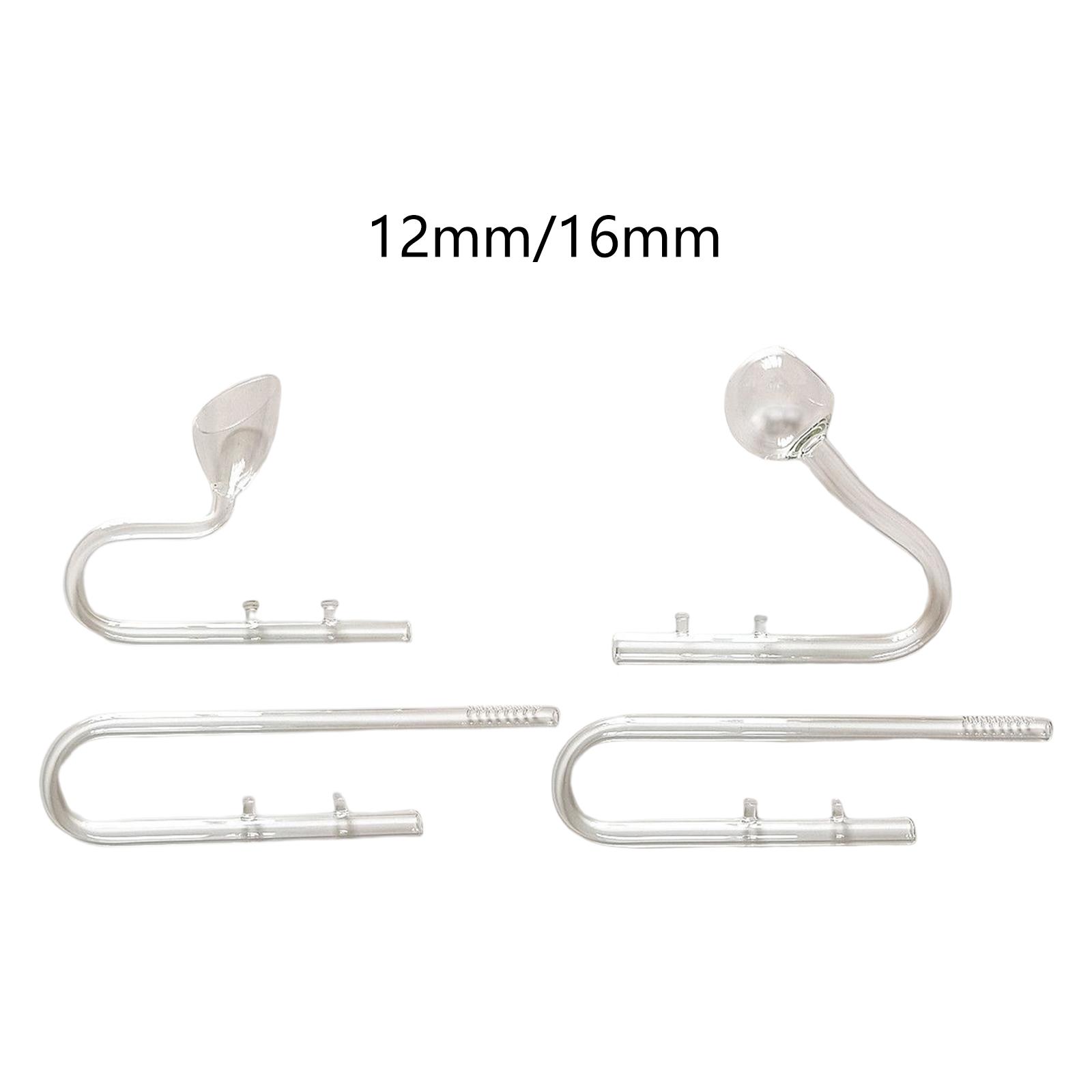 

Fish Tank Filter Out & In Accessories Planted Surface Skimmer Glass Lily Pipe 16mm A