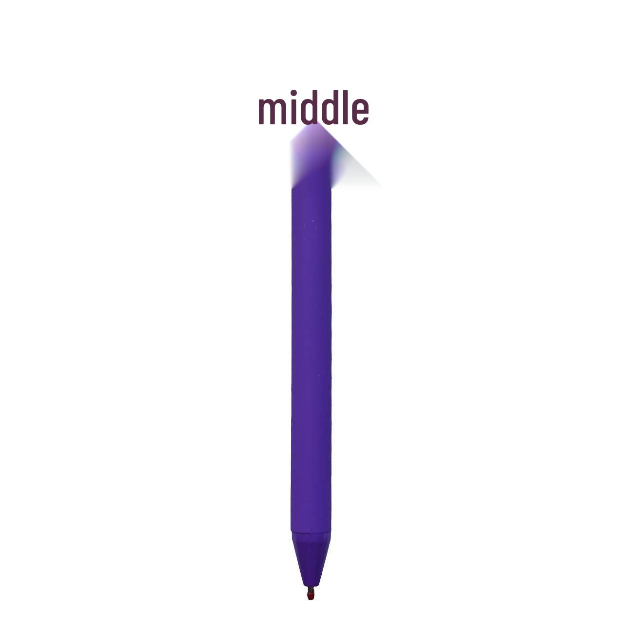 Flower Series 12 Color Neutral Pen Refill - Cute and Popular Clickable Pen