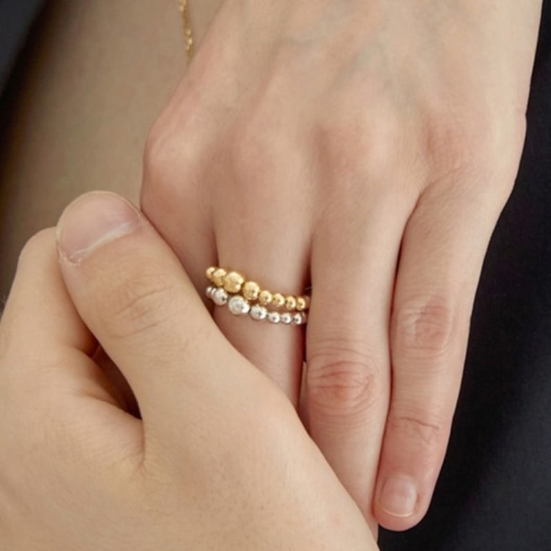 Aphrose Half Plate Persona Ball Bead Ring