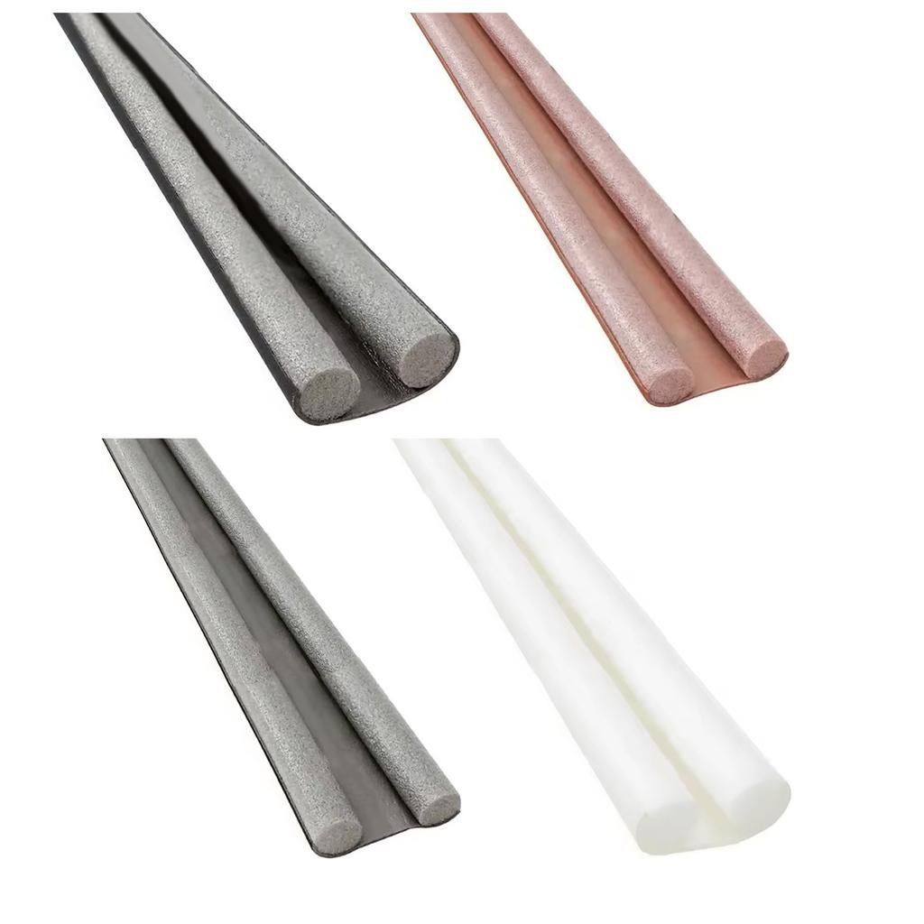 Home Use Thickened Double Sided Door Seal Seal Strips Block Dust Wind Noise Enhances Comfort and Easy Installation