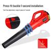 Lichen 48V Lithium Electric Backpack Handheld Blower CN plug (adapter included)