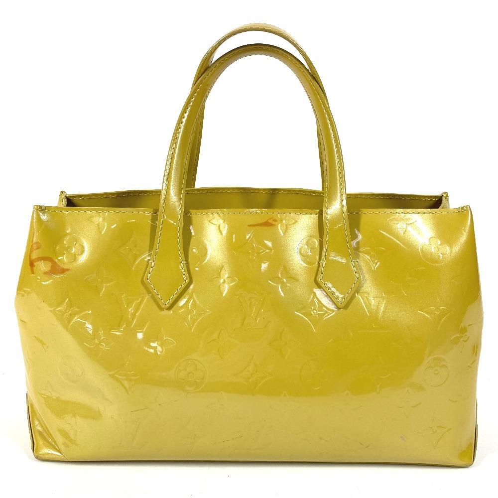 Louis Vuitton M91643 MonogramVernis Wilshere PM Tote Bag Hand Bag
