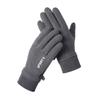 Winter Thermal Gloves Fleece Thickened Cold-proof Touch Screen Cycling Electric Vehicle Driving Gloves Winter Outdoor Gloves