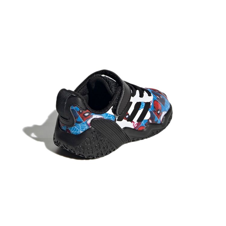 Marvel X Adidas Superhelden-Abenteuer Dreifach-Spider-Man-Kollaboration Lässige Sportschuhe Babysneaker Schwarz Weiß G55845