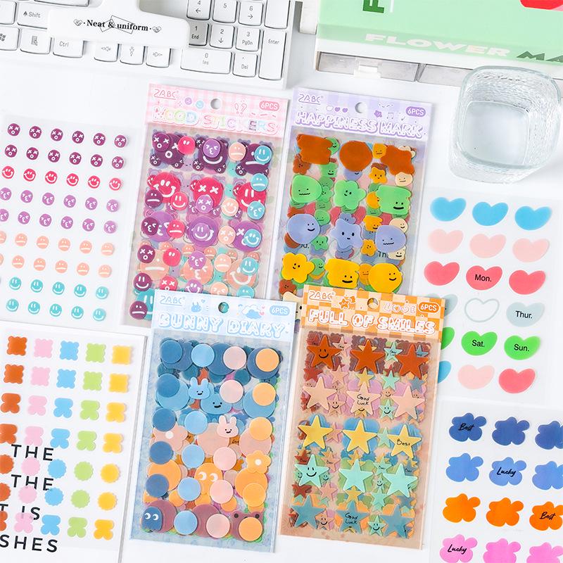 

Yuezhen Cross-border PET Journal Sticker Pack