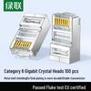 UGREEN Cat6 RJ45 Shielded Ethernet Connector - 100 Pack