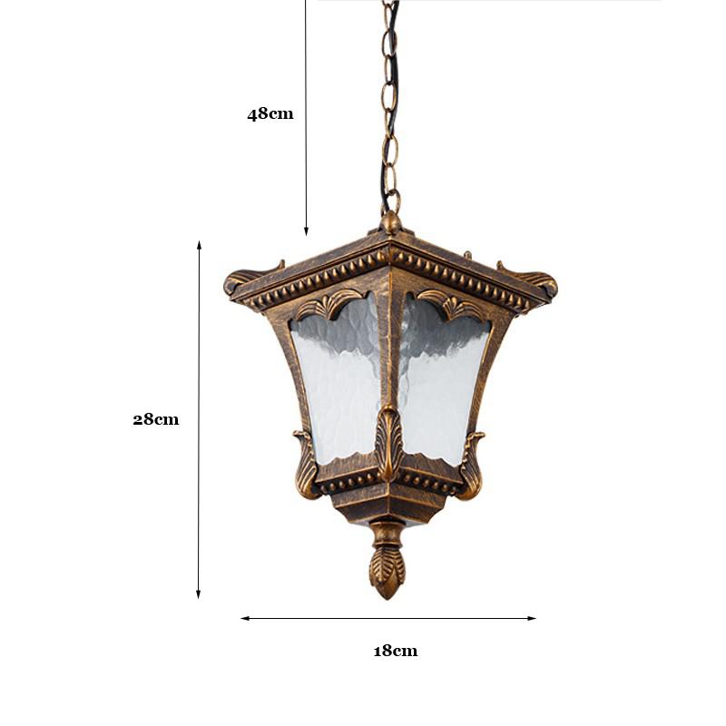 American Style Retro Nordic Vintage Pendant Light  Industrial Hanging Lamp Living Room Dining Room Light Fixture Lamp