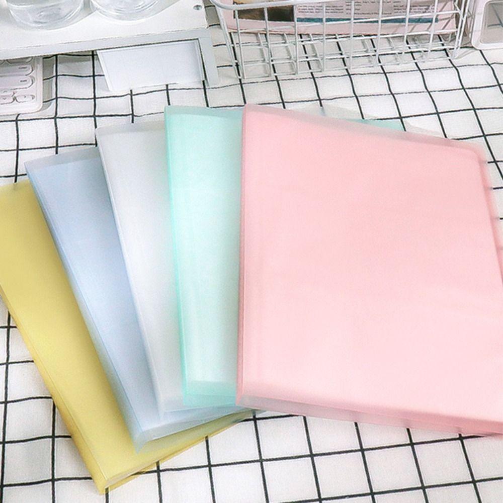 3 Inch Binder Photocard Holder With Inner Page Small Card Collect Book  Collection Around Idols