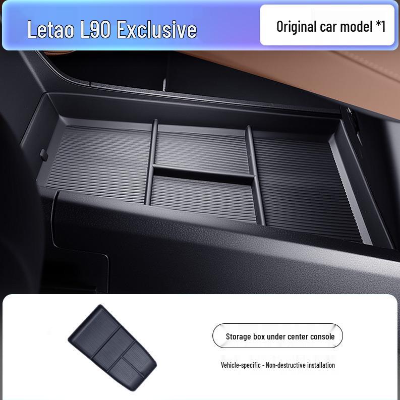Lydo L90 Mittelkonsolen-Stauraumfach unten für 25 Modelle - Auto-Armlehnenbox-Stauraum-Modifikationszubehör.