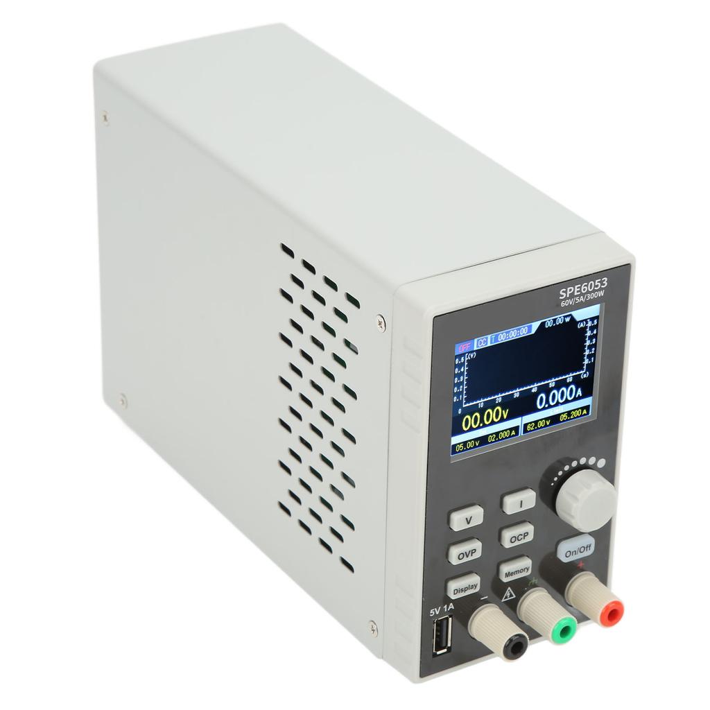 Single Channel DC Power Supply 150W‑300W Digital Power Source for Mobile Phone Laptop RepairEU Plug 200‑240V SPE6053