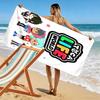 Toca Life World  Print Beach Towel, Large Soft Quick Dry Towel for Beach Camping Swimming