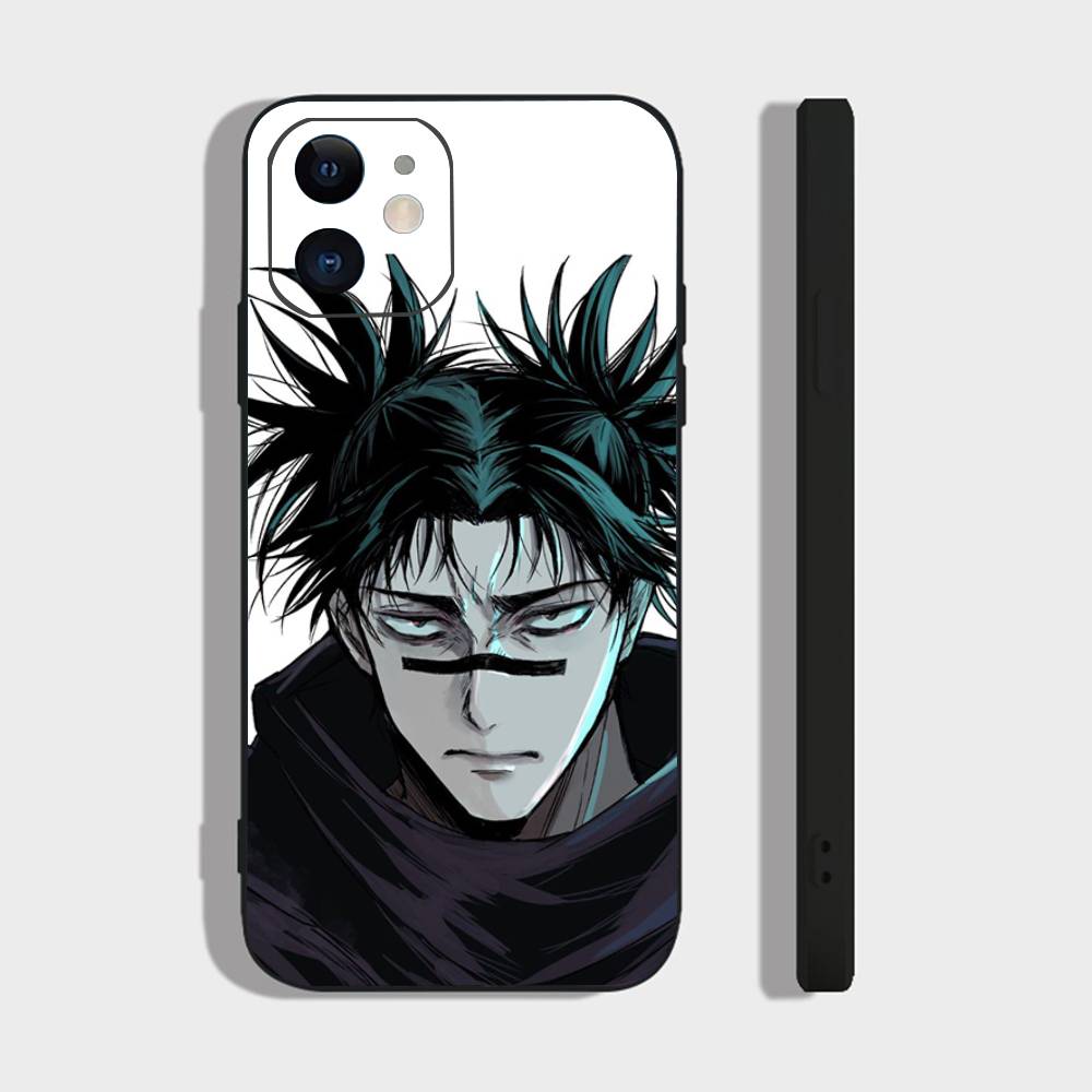 

Чехол для телефона Choso Jujutsu K-Kaisen Аниме для iPhone 17 Air 16 15 14 13 Pro Max 11 12 Черный силиконовый чехол IPHONE 14PROMAX
